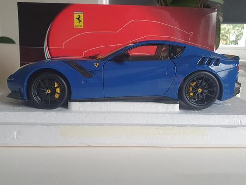 1:18 BBR Ferrari F12 TDF Azzurro Dino (DIECAST), Hobby en Vrije tijd, Modelauto's | 1:18, Zo goed als nieuw, Auto, Autoart, Ophalen of Verzenden