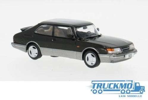 Saab 900 Turbo 1988 Zwart Schaal 1/43 Ixo Models Pre-Order, Hobby en Vrije tijd, Modelauto's | 1:43, Nieuw, Auto, Overige merken