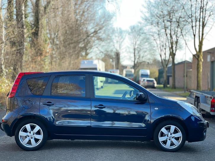 Nissan Note 1.4 16V 2007 Blauw, Auto's, Nissan, Bedrijf, Note, ABS, Airbags, Airconditioning, Centrale vergrendeling, Cruise Control