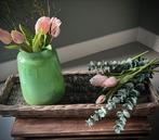 Rotan dienblad, Ophalen of Verzenden, Zo goed als nieuw, Rechthoekig, Overige materialen