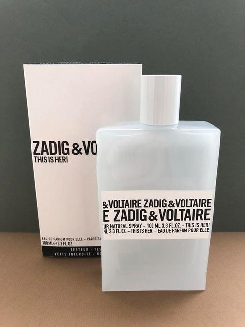 ZADIG & VOLTAIRE THIS IS HER EAU DE PARFUM 100 ml., Sieraden, Tassen en Uiterlijk, Uiterlijk | Parfum, Nieuw, Ophalen of Verzenden