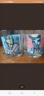 2 Herman Brood glazen, Verzamelen, Glas en Borrelglaasjes, Ophalen of Verzenden, Zo goed als nieuw