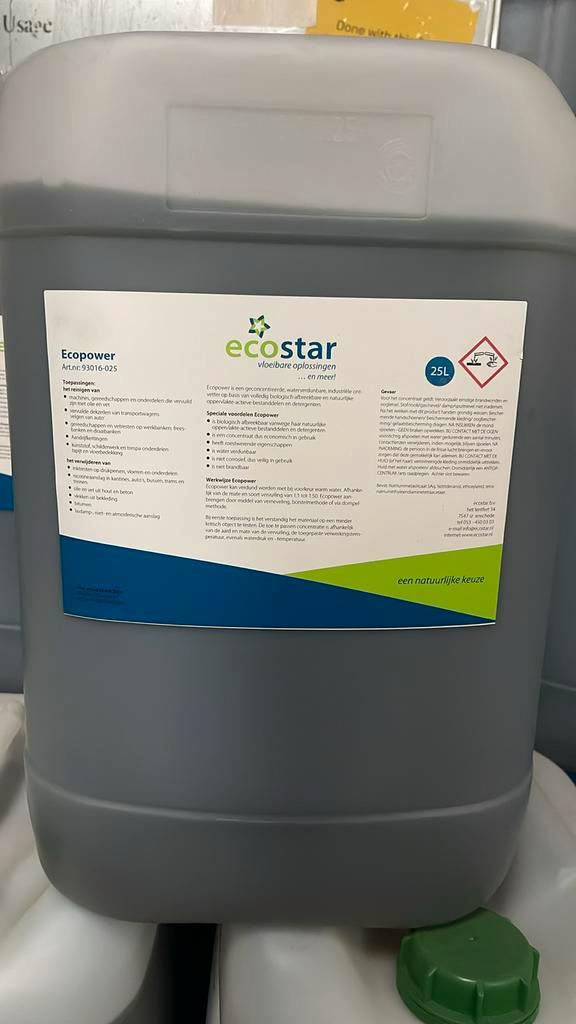 Ecostar industriele ontvetter. 25 liter., Doe-het-zelf en Verbouw, Reinigingsmachines, Nieuw, Overige typen, Ophalen of Verzenden