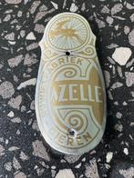 Gazelle balhoofd plaatje. Rijwiel balhoofdplaatje bruin., Ophalen of Verzenden, Gebruikt, Overige typen