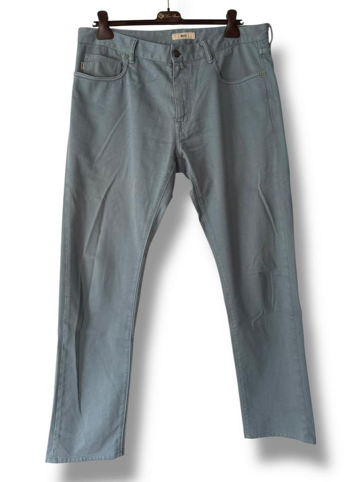 Incotex broek maat 35 - lichtblauw, Kleding | Heren, Broeken en Pantalons, Zo goed als nieuw, Maat 52/54 (L), Blauw, Ophalen of Verzenden
