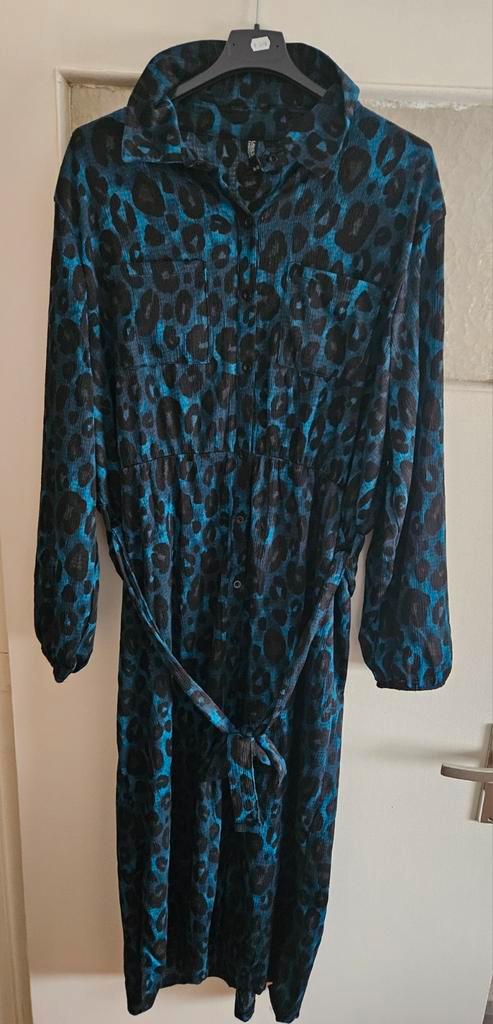Jurk met luipaardprint, Kleding | Dames, Grote Maten, Gedragen, Jurk, Ophalen of Verzenden