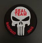 US Navy Seals punisher patch (velcro), Verzamelen, Ophalen of Verzenden, Marine, Amerika, Embleem of Badge