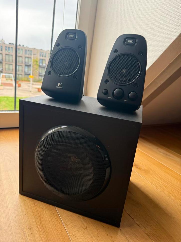 Logitech Z623 THX 2.1 Speakerset, Audio, Tv en Foto, Luidsprekers, Gebruikt, Complete surroundset, 120 watt of meer, Overige merken