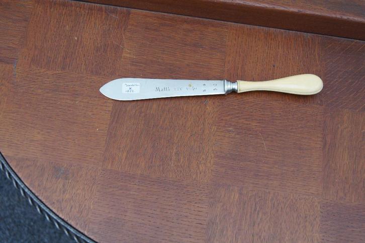 Brief opener  1882 zilver / Doosje, Antiek en Kunst, Antiek | Woonaccessoires, Ophalen of Verzenden