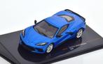 Chevrolet Corvette Stingray 2020 Blauw Model 1/43 Ixo Models, Overige merken, Auto, Ixo Models, Ixo Models