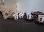 Nutroma Koffiekopjes en Schotels - Vintage, Keramiek, Ophalen of Verzenden, Zo goed als nieuw, Overige stijlen