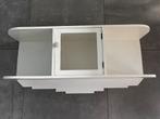 Amsterdamse school hangkastje / schapje, Ophalen, Glas, Minder dan 150 cm, Minder dan 100 cm