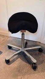 HJH Office MOVE-TEC 3D PRO I Zadel - Zadelkruk / Bureaustoel, Zwart, Ophalen of Verzenden, Zo goed als nieuw, Bureaukruk