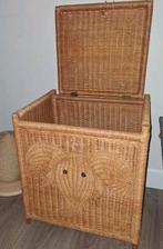 Rieten Speel mand/Wasmand met Olifant - Goede Staat!, Ophalen