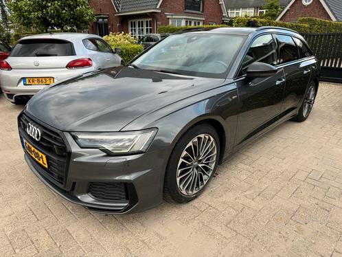 Audi A6 55 Tfsi e Quattro Hybride 367pk S Tronic 2020 Grijs, Auto's, Audi, Particulier, A6, 4x4, ABS, Achteruitrijcamera, Adaptieve lichten