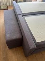 Bed 2 personen, Huis en Inrichting, Ophalen, Verstelbaar, Blauw, Tweepersoons