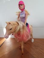 Barbie paardrijden, Kinderen en Baby's, Speelgoed | Poppen, Ophalen of Verzenden, Gebruikt, Barbie