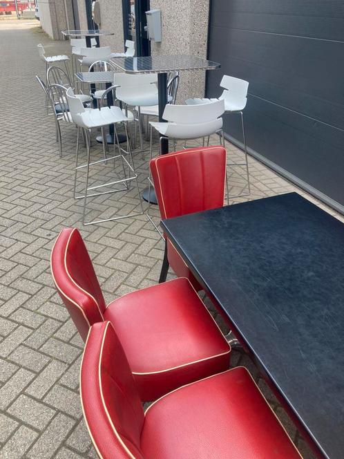 Te koop diverse stoelen tafels barkrukken statafels mancave, Huis en Inrichting, Tafels | Statafels, Gebruikt, Ophalen