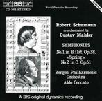Schumann / re-orchestrated Mahler / Ceccato, Cd's en Dvd's, Verzenden, Romantiek, Zo goed als nieuw, Orkest of Ballet