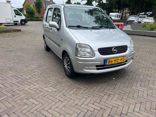 Opel Agila 1.2 I 16V 2001 Grijs, Auto's, Opel, Bedrijf, Agila, Airbags, Boordcomputer, Elektrische ramen, Mistlampen, Radio, Startonderbreker