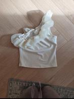 Leuk wit topje Tess V maat S!, Kleding | Dames, Tops, Tess V, Wit, Ophalen of Verzenden, Zo goed als nieuw