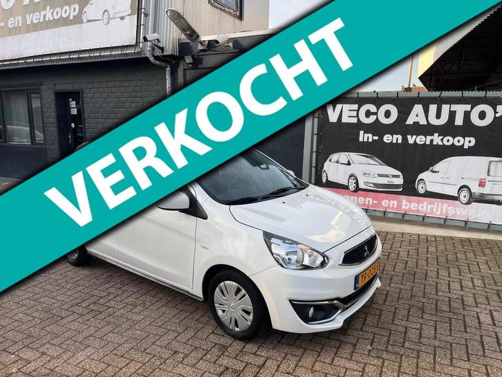 Mitsubishi Space Star 1.0 Cool+ airco navi nieuwstaat dealer, Auto's, Mitsubishi, Bedrijf, Te koop, Space Star, ABS, Airbags, Airconditioning