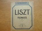 Liszt polonaises no.2 -- Piano, Piano, Gebruikt, Ophalen of Verzenden