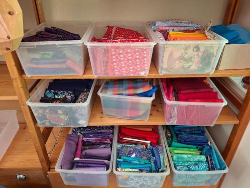 quiltstoffen en quiltboeken, Hobby en Vrije tijd, Naaien en Fournituren, Zo goed als nieuw, Overige typen, Ophalen