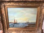 Olieverf schilderij op paneel, Ophalen of Verzenden