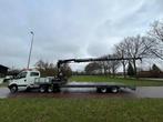 Iveco 40C17 BE COMBINATIE JEEP-AS MET KRAAN HIAB VELDHUIZEN, Auto's, Bestelauto's, Gebruikt, 4 cilinders, Iveco, Wit