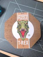 T-Rex houten Puzzle, Ophalen of Verzenden, Minder dan 500 stukjes, Nieuw, Legpuzzel