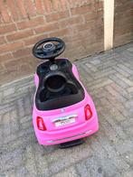Roze Fiat 500 Loopauto, Ophalen of Verzenden, Gebruikt, Loopvoertuig