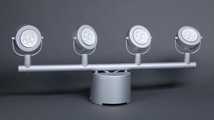 IKEA Beryll Plafondspots inclusief LED Lampen, Huis en Inrichting, Lampen | Plafondlampen, Gebruikt, Kunststof, Ophalen of Verzenden