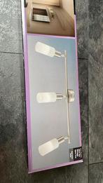 Te koopt plafond lamp met led lampen, Huis en Inrichting, Lampen | Wandlampen, Ophalen of Verzenden, Nieuw, Glas, Modern