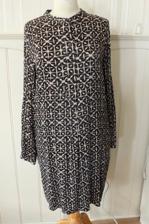 jurk van By-bar maat 36, Kleding | Dames, Jurken, Zo goed als nieuw, Maat 36 (S), Overige kleuren, Onder de knie, Ophalen of Verzenden