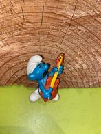 Smurfen gitaar smurf, Verzamelen, Smurfen, Ophalen of Verzenden, Gebruikt, Verschillende Smurfen