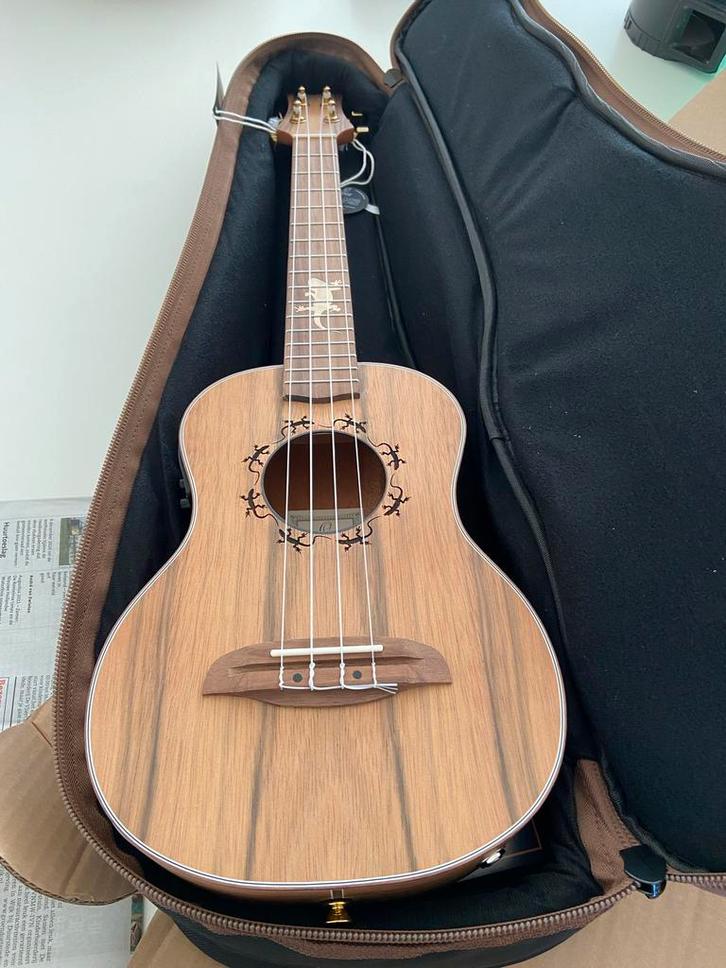 Ortega Lizzard tenor Ukelele, Muziek en Instrumenten, Snaarinstrumenten | Overige, Nieuw, Ukelele, Ophalen of Verzenden