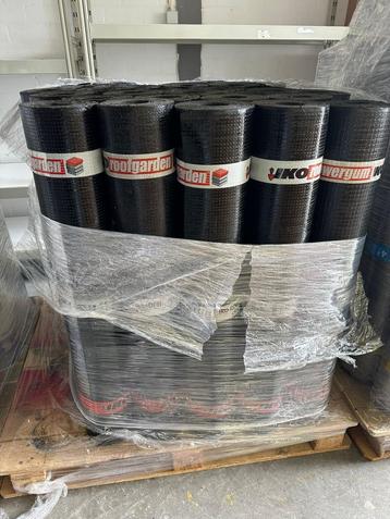 Restpartij Bitumen Dakrollen | Nieuw | IKO Soprema Derbigum beschikbaar voor biedingen