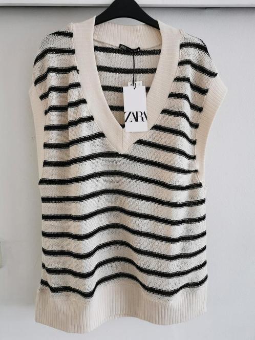 ZARA gestreepte spencer mt. M/L, Kleding | Dames, Truien en Vesten, Nieuw, Maat 38/40 (M), Overige kleuren, Verzenden