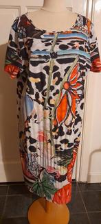 Lizzy en coco,  jurk ,2 zijdig, kleurig ,XL, Ophalen of Verzenden, Zo goed als nieuw, Maat 46/48 (XL) of groter, Knielengte