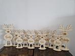 Houten rendieren met naam, Diversen, Ophalen of Verzenden, Nieuw