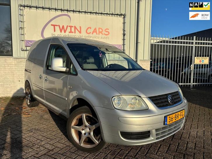 Volkswagen Caddy 2.0 SDI, Auto's, Bestelauto's, Te koop, ABS, Lichtmetalen velgen, Schuifdeur, Startonderbreker, Traction-control