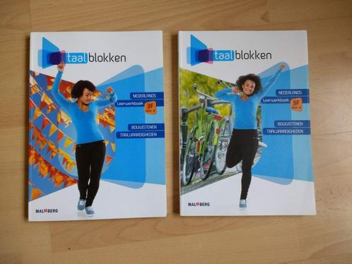 Taalblokken Nederlands leerwerkboek 3F, deel A en B, Boeken, Schoolboeken, Zo goed als nieuw, Nederlands, Overige niveaus, Ophalen of Verzenden
