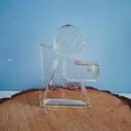 Wiesenthal Glashütte, glazen engel kandelaar, Ophalen of Verzenden