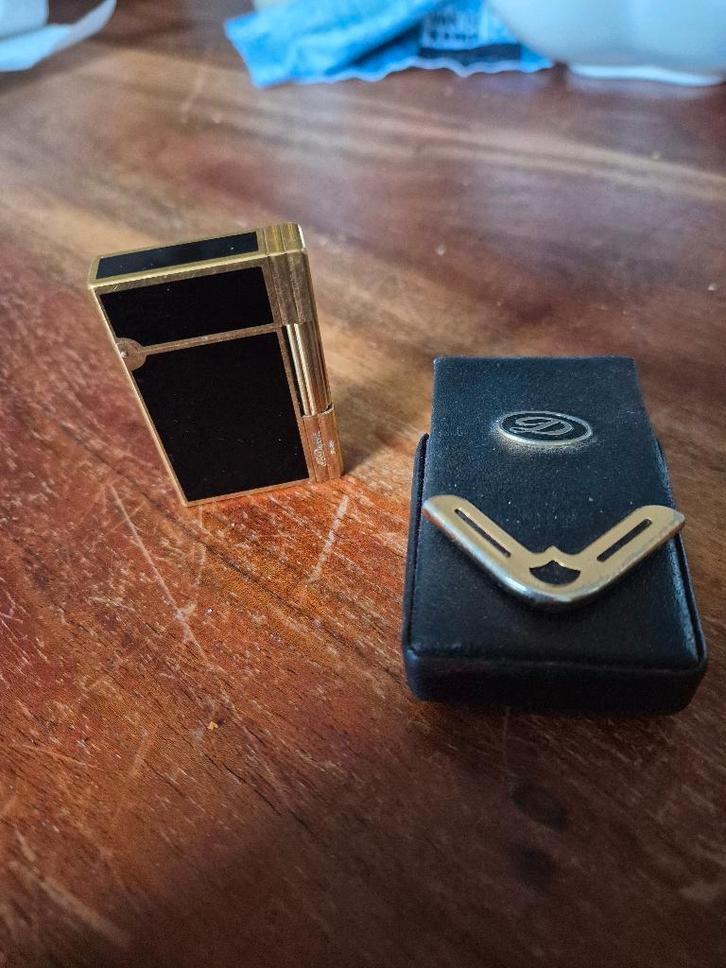 St dupont aansteker gatsby model, Verzamelen, Rookartikelen, Aanstekers en Luciferdoosjes, Gebruikt, Aansteker, Ophalen of Verzenden