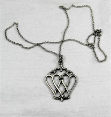 John Hart Schotse luckenbooth hanger 925 + ketting 1976 (796 beschikbaar voor biedingen