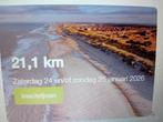 2 Kaarten wandel marathon Egmond 21,1 km, Tickets en Kaartjes, Twee personen, Meerdaags