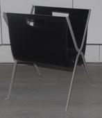 Deels leren vintage lectuurbak, 1970's, Ophalen of Verzenden, Gebruikt