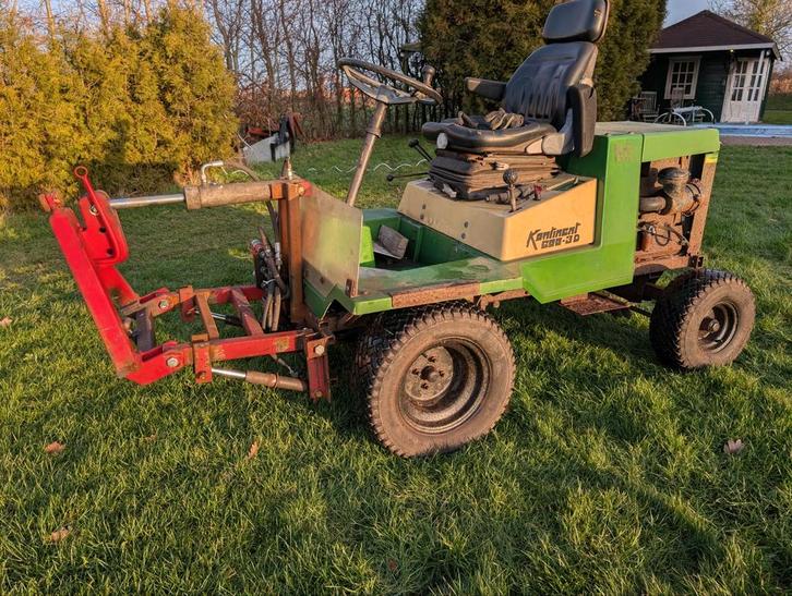 Werktuigen drager diesel, Doe-het-zelf en Verbouw, Transportwagens, Transportkar, 100 liter of meer, Ophalen