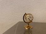 Swarowski krital met zilver miniatuur wereldbol, Verzamelen, Swarovski, Ophalen, Zo goed als nieuw, Sieraad of Horloge